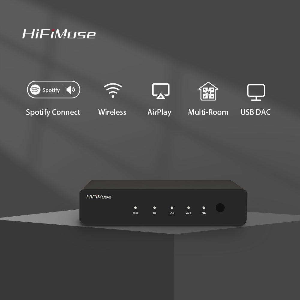 HiFiMuse R20 WiFi Music Streamer: A Wireless Music Player Made for Sound Quality