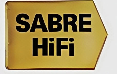 ESS SABRE32 Reference DAC logo, high-performance audio digital-to-analog converter.