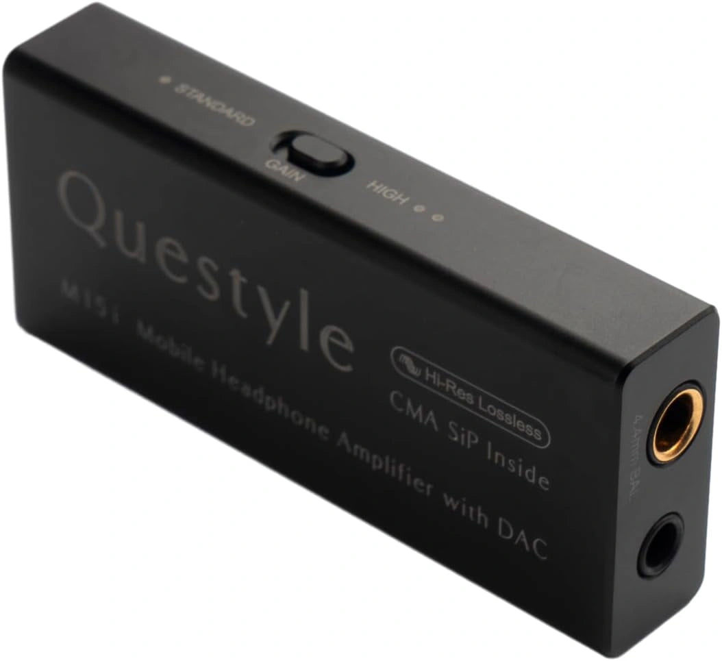 Hi-Res, gain switch, headphone output