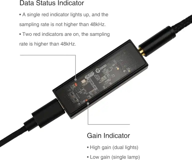 Decodificador portátil Questyle M12i Mobile de alta resolução