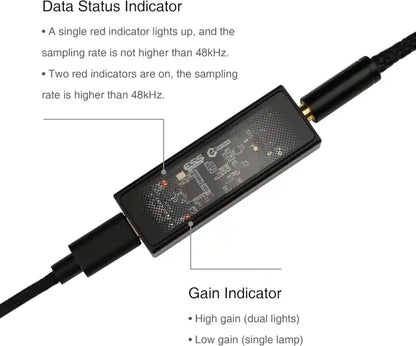 Decodificador portátil Questyle M12i Mobile de alta resolução