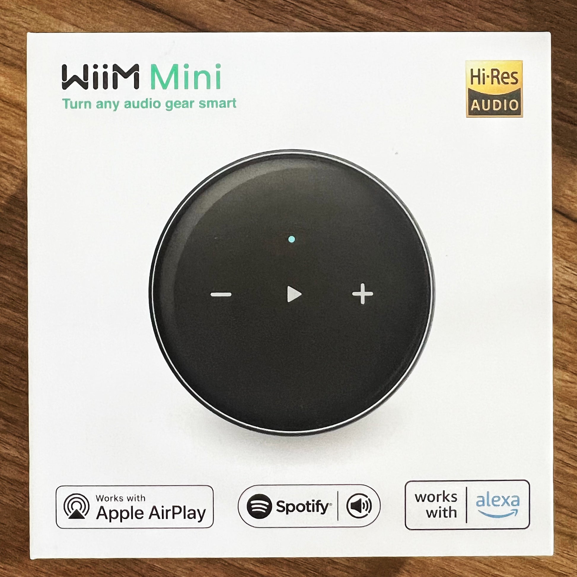 WiiM Mini Wireless Hi-Res Audio Streamer